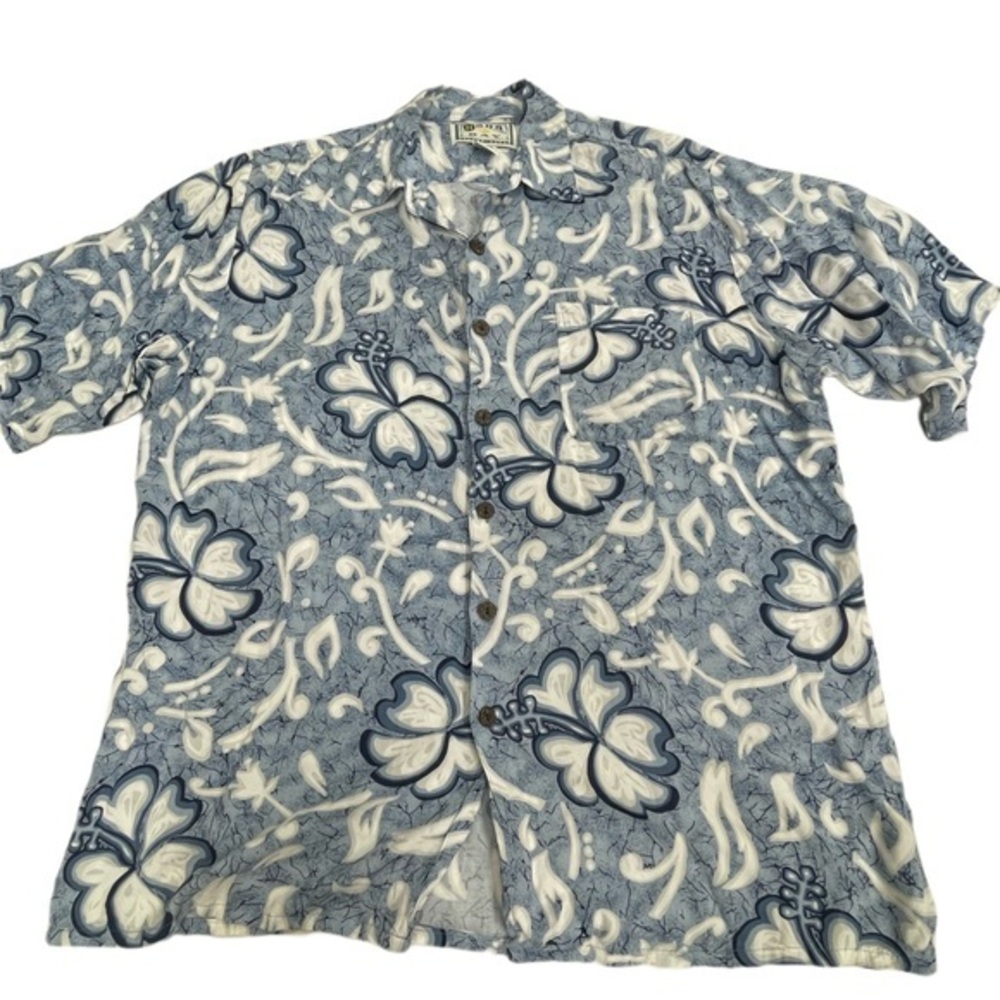 Vintage Hana Bay Hawaiian Shirt men’s size Large